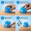 JFRHUDS 16Pack Silicone Cupping Kit for Massage,4 Sizes Muscle Relief Cups view 4