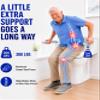 Jamini Toilet Safety Rails for Seniors - 60 Adjustable Toilet Support Rails, Supports Up to 300 lbs, Space-Saving Floorless Design, for Elderly, Pregnant Women and Individuals Needing Extra Support view 3