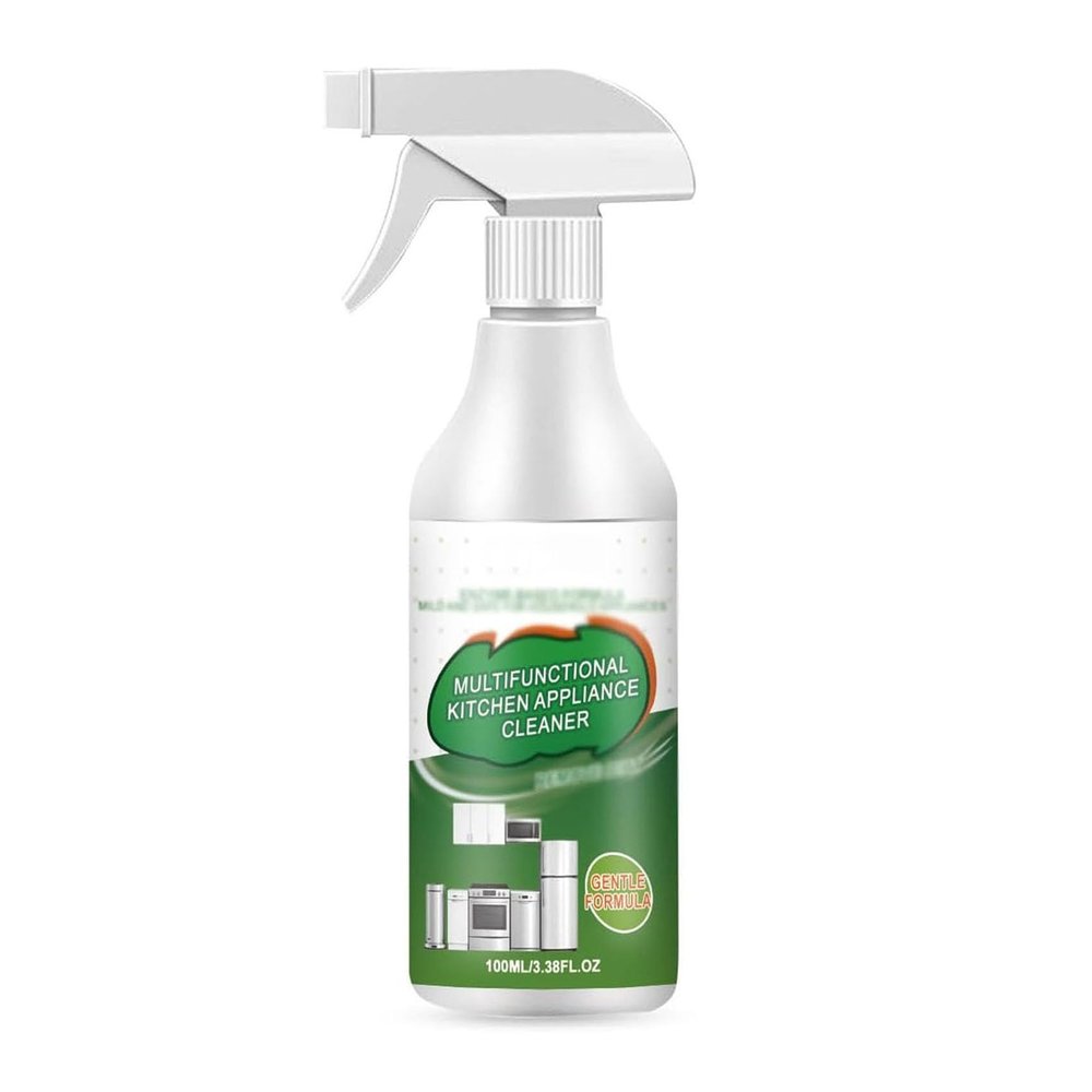 Multifunctional Kitchen Appliance Cleaner, Kitchen Enzyme Cleaner, Powerful Household Appliance Cleaner Spray for Oven, Stove, Stovetops, Range Hood (1pcs)