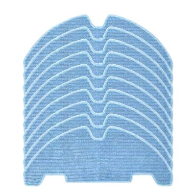 4/10 Pcs Mop Cloths Compatible With Lefant-M310 Robot Vacuum Cleaner Accessories Cleaning Mops Cloth Washable Reusable Mop Pads(10 PACK)