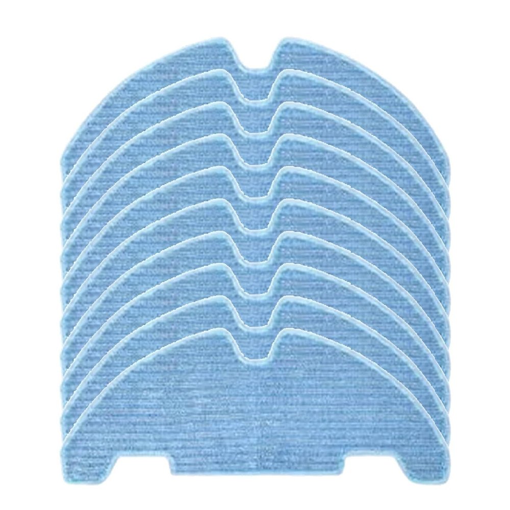 4/10 Pcs Mop Cloths Compatible With Lefant-M310 Robot Vacuum Cleaner Accessories Cleaning Mops Cloth Washable Reusable Mop Pads(10 PACK)