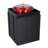 Cremation Urn and Burial Vault Set for Ashes, Weatherproof Funeral Capsule, Protective Ground Burial Container and Memorial Urn Set (Rose/Vault) view 2