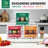 Soeos I Love Cooking Seasoning Grinder Set, 3 Pack Herb & Pasta Seasoning Grinders, Easy-to-Use Spice Blend for Pasta, Vegetables, Meat, Soup & Everyday Cooking view 3