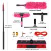 11pcs Solar Panel Cleaning Brush and Squeegee Stainless Steel Solar Panel Roof Glass Cleaner Tool Easy to Use view 2