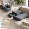 Face Down Massage Pillow Set, Memory Foam Prone Pillow with Chest Support, Breathable Face Cradle Pillow for Sleeping, Massage Table, SPA, Home Relaxation, Removable Washable Cover & Non-Slip Bottom view 4