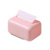 Simple Household Living Room Coffee Table Tissue Box Desktop Spring Napkin Box view 3