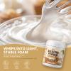 Aquafaba Powder 8 oz - Vegan Egg Replacer for Baking, Plant-Based Chickpea Powder for Meringues, Royal Icing, Vegan Mayo & Cocktail Foam, Shelf Stable Baking Ingredient view 2