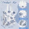 KOPOOEOE 36 Pcs Blue Floral Gift Bags Bulk Flower Party Tote Treat view 2