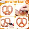 12 Pcs Inflatable Oktoberfest Pretzels, Oktoberfest Party Decoration view 3