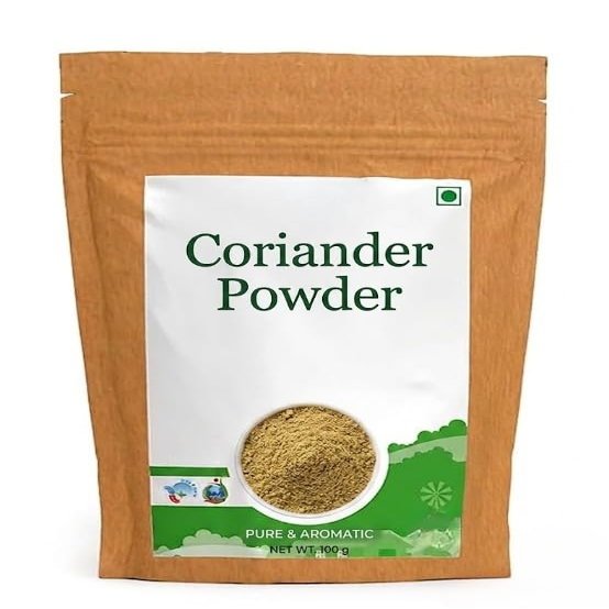 Traditional Dhania Powder, Authentic Indian Coriander Powder, Suitable for All Your Cooking Needs, (100 Gm)