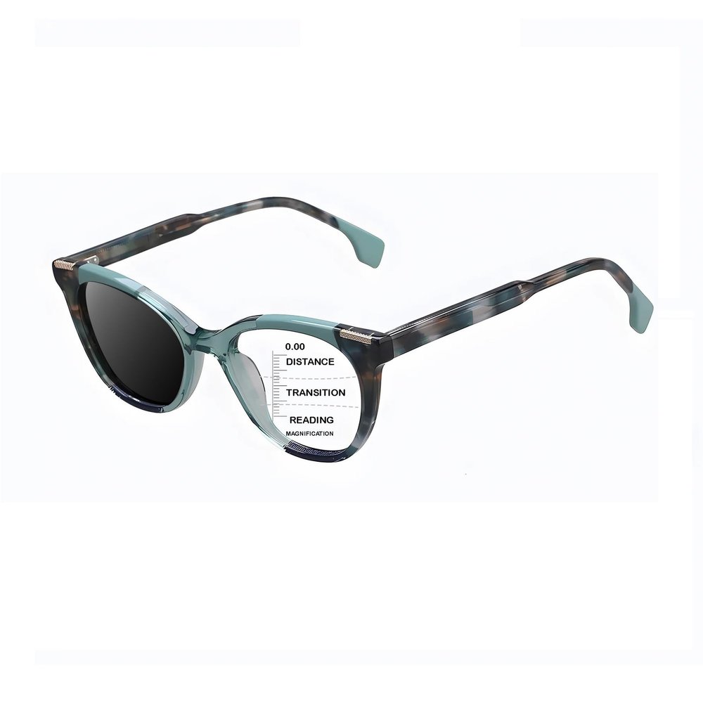 HOOBAY Photochromic Progressive Multifocus Reading Glasses For Women,Progressive Readers No Line Quick-Transition Sunglasses