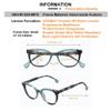 HOOBAY Photochromic Progressive Multifocus Reading Glasses For Women,Progressive Readers No Line Quick-Transition Sunglasses view 3