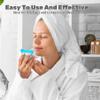 Ptwola 2pcs Eye Wash Cup Eye Wash Cleaner Kit Silicone Eyes Cleaning Cup for Rinse Portable Care Tool Transparent with Storage Container for Quick Relief Tired Dust Cleaning Makeup Irritants (Blue) view 3