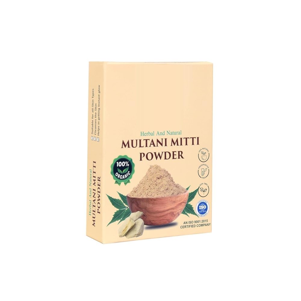 JB Multani Mitti Powder 100g (Pack of 1)| Natural Face & Skin Care
