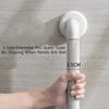 Wall Mounted Shower Grab Bar - Textured Grip Handrail for Bathroom Safety - Supports 440 lbs - Ideal for Seniors & Pregnant Women(Blue,L38cm) view 4
