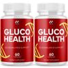 (2 Pack) Gluco Health Capsules, Official Gluco Health Pills (120 Capsules) view 1