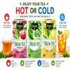 3 Box Set Assorted Tea Bag Collection Pomegranate Green Tea, Classic Green Tea & Lemon Ginseng Green Tea 20 Tea Bags Per Box, 60 Total Tea Bags view 3