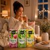 3 Box Set Assorted Tea Bag Collection Pomegranate Green Tea, Classic Green Tea & Lemon Ginseng Green Tea 20 Tea Bags Per Box, 60 Total Tea Bags view 4