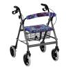 Yorontervo Rollator Seat and Backrest Cover Panther Print Breathable Lightweight with Hook and Loop Decorative Protective Cover Dust Cover Washable Cover for Adults view 1