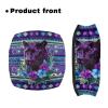 Yorontervo Rollator Seat and Backrest Cover Panther Print Breathable Lightweight with Hook and Loop Decorative Protective Cover Dust Cover Washable Cover for Adults view 2