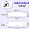 Personalized Can Sleeves, Kraft Paper, 1000PCS, 1000 Pack view 4