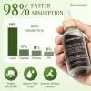 GREENPEOPLE Lymphatic Drainage & Kidney Cleanse & Detox Drops - Cleavers/Echinacea/Dandelion for Fluid Balance & Immune Support - High Concentration & Absorption Supplement - 4 fl oz Cranberry Flavor view 4