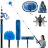 20FT Reach Duster Kit with 3-12FT Extension Pole for High Ceilings Cleaning view 1