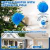 20FT Reach Duster Kit with 3-12FT Extension Pole for High Ceilings Cleaning view 4