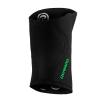 Rehband x World Fitness Project 5mm Knee Sleeves for Functional Training, Cross-Training & Powerlifting, WFP Edition, Unisex, Colour:Black/Green, Size:Medium view 3
