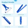Back Lotion Applicator, 18.5 in Long Handle Body Lotion Applicator for Back with Detachable Sponge, Easy Reach Tool for Seniors, Apply Sunscreen and Self Tanner, Large Foam Head for Even Coverage view 3