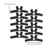 10 Pieces of Pre-Cut Tape for Shoulder, Everyday Athletic Tape, Ankle Accessories, Sports, Fitness and, Black view 3