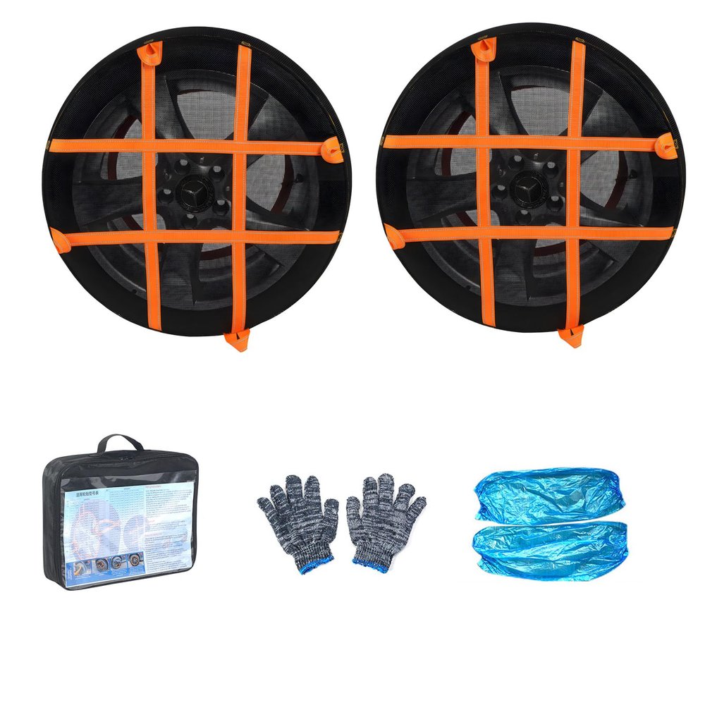 Not Metal Traction Strong Tire Traction Covers Stable Control in Emergencies Without Tool Portable Socks