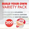 Nestle Coffee mate Creamer Singles Mix & Match Variety Pack, Non Dairy, No Refrigeration, 0.375 fl oz Tubs, 200 Count (Pack of 50 Per Flavor) view 2