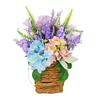 QERTYHJK Lavender Wreath Lavender Door Hanging Home Decoration view 2