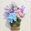 QERTYHJK Lavender Wreath Lavender Door Hanging Home Decoration view 3