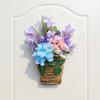 QERTYHJK Lavender Wreath Lavender Door Hanging Home Decoration view 4