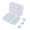 Omquot 4Mm Inner Hole Silicone Headphone Tips High Stability for BeatsX Headphones Comfortable SML Sizes for Soundproofing Washable In-Ear Headphone Tips (Lake Blue) view 1