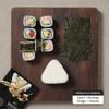 Gim Pop Premium Sushi Seaweed Sheets Roasted Sushi Nori All Natural Gold Grade Dried Seaweed for Wrap Rice, Onigiri, Sushi - Restaurant Quality (50g 20 Full) view 4