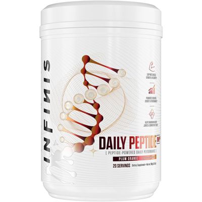 INFINIS Daily Peptide M85, Performance & Recovery Foundation, Plum Orange