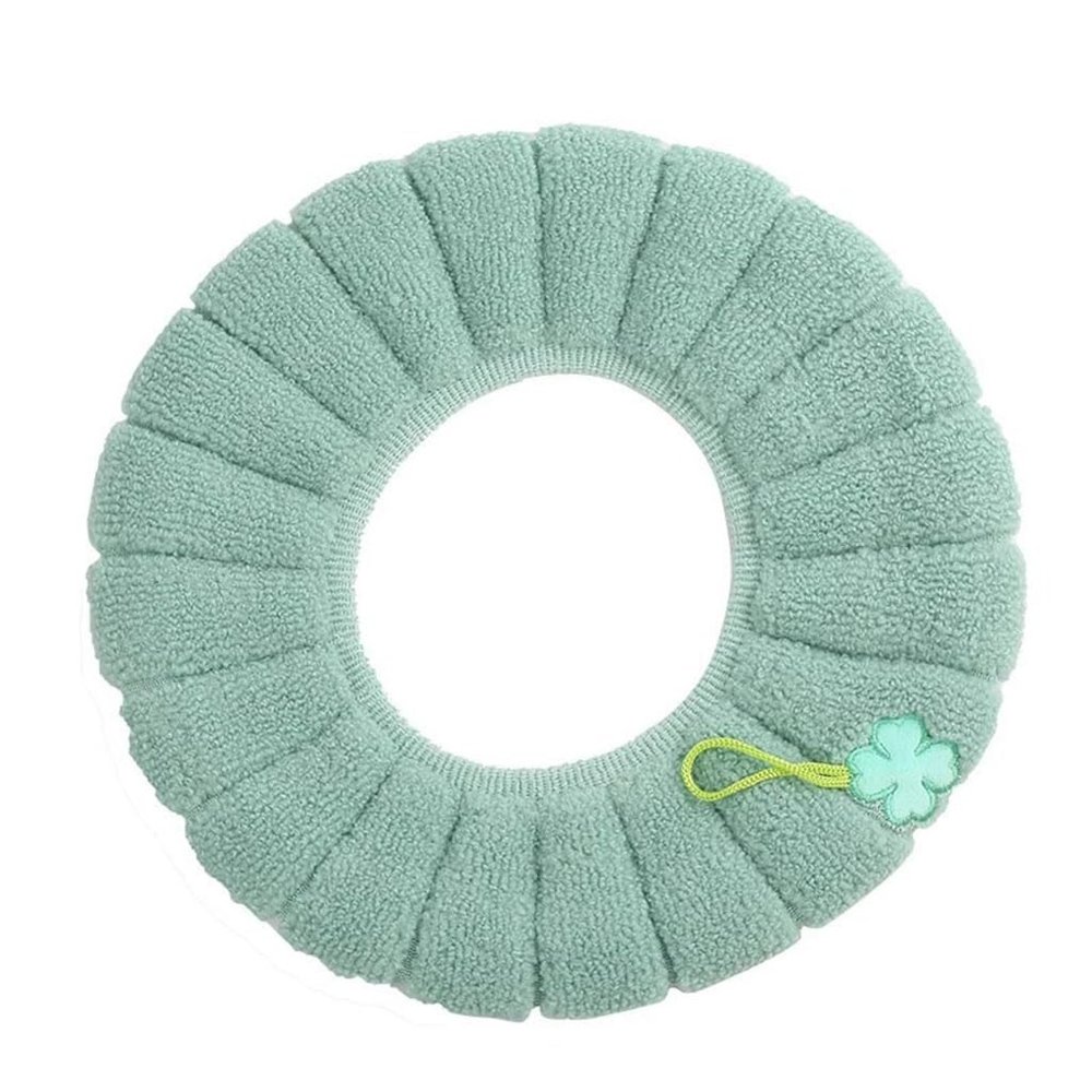 ZENIXXXX Toilet Cushion Warm O Type Add Thick Cover Autumn and Winter Sit