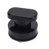 Belnotelt No Drill Suction Cup Grab Handle for Bathroom Kitchen Glass Door, 5kg Load ABS Safety Grip Puller for Shower Bathtub Toilet Lid Lifter(Small white) view 3