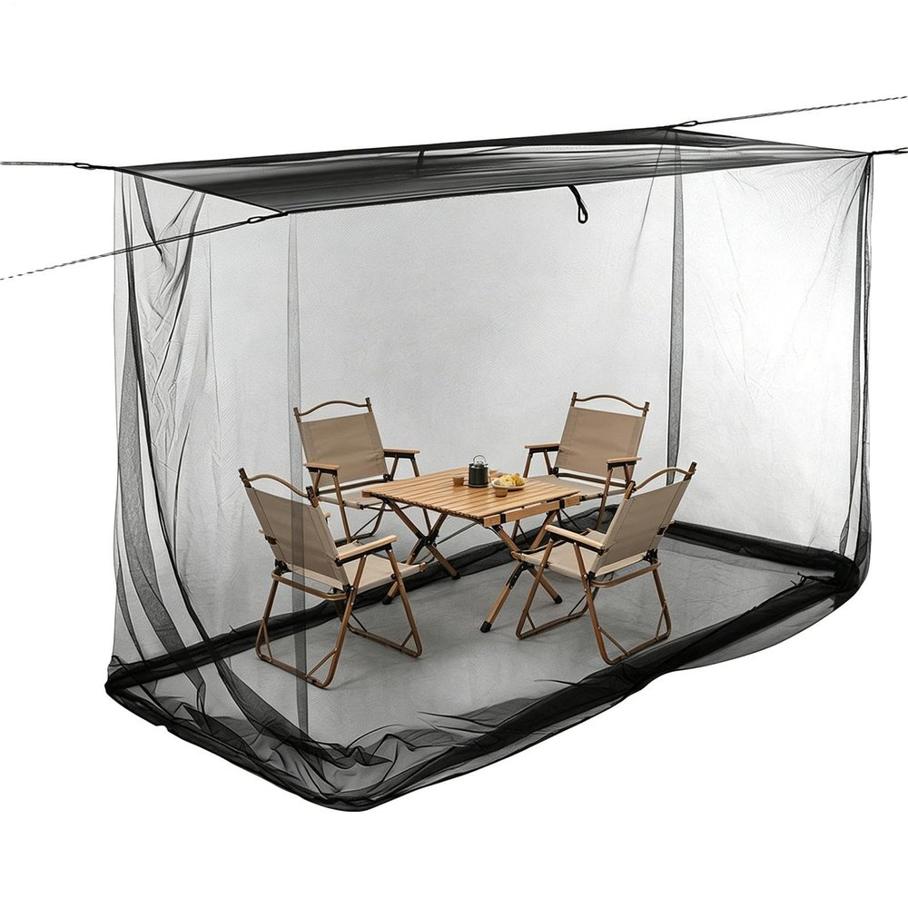 Fly Net for Camping Foldable Portable Breathable Rectangular