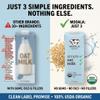 Mooala Oat Milk Organic Simple 32 fl oz Shelf Stable Carton Dairy Coffee Creamer Plant Based Oatmilk Beverage Non Creamer Pack of 6 view 2