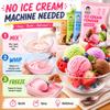 5 Flavors Ice Cream Mix Powder 40g X5 Packs Homemade Maker Easy DIY Smooth Creamy No Machine Needed view 4