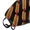 Women Men Cool Hot Dog Mouth Face Mask Face Scarf, Reusable Anti Dust Windproof Face Balaclava Nose Mouth Coverings view 3