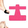 Pre-Cut Bunion Corrector Kinesiology Tape (60PCS,Red) view 1