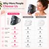Red Light Therapy Mask, 7 LED Light Modes with 850nm Near-Infrared Light, 128-LED Full Face Coverage, Soft Silicone Rechargeable Face Mask for At-Home Skin Care view 4