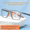 Multifocal Glasses Smart Adaptive Technology, Smart Autofocus Glasses Self Adjusting near and Far Sighted (Black,1.0x) view 2