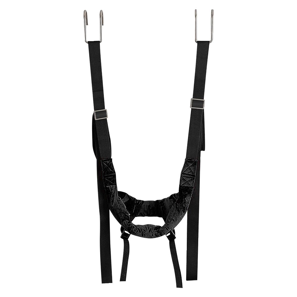Adjustable Cervical Neck Traction Harness,Over Door Neck Stretcher with Hook,Soft Padded Neck Support Belt for Home Office Physical Therapy Decompression Neck Pain Relief