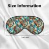 Boho Dreamcatcher Feather A Print Sleep Masks for Women Men, Eye Masks for Sleep Double-Sided, Blackout Eye Covers for Sleeping/Travel view 2